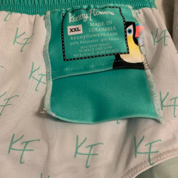 NWT    KENNY FLOWERS The Toucan Tango- SWIM TRUNKS - Picture 7 of 7